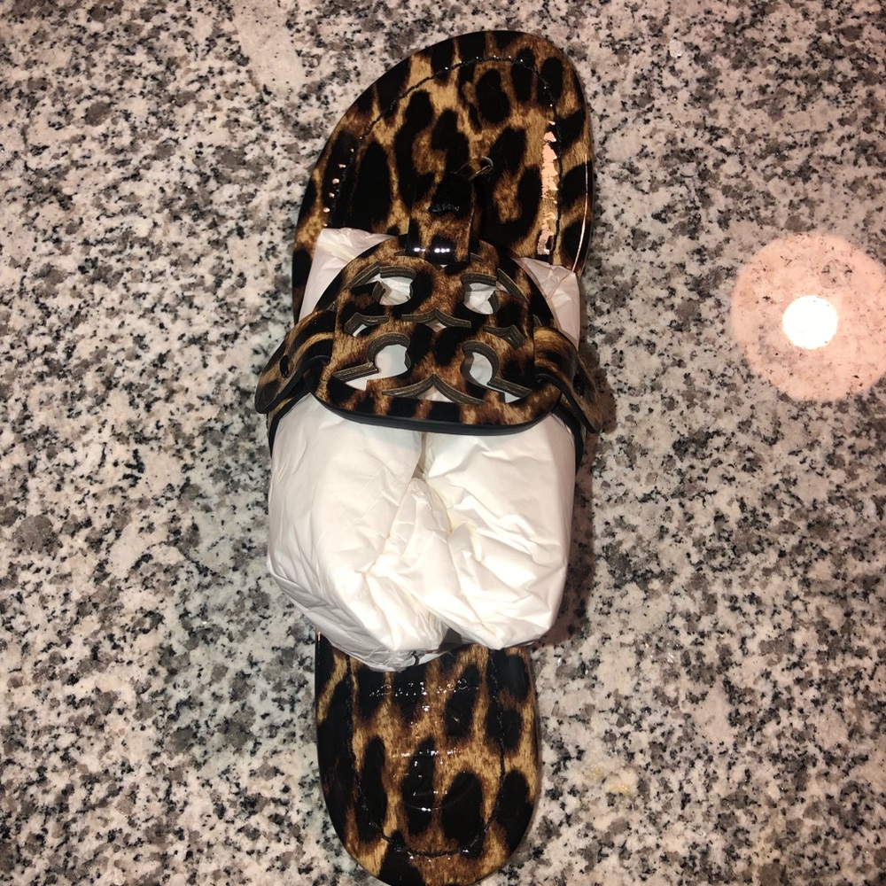 Tory Burch Miller Natural Leopard